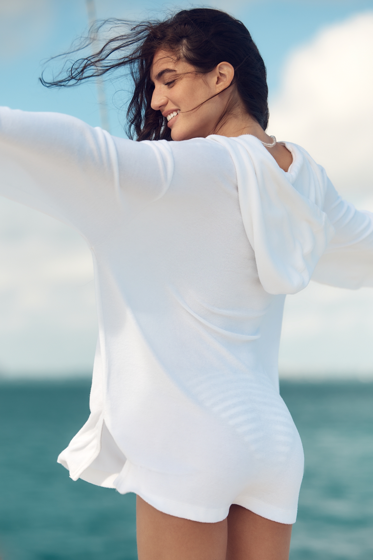 Polo Ralph Lauren Hooded Terry Tunic Cover-Up