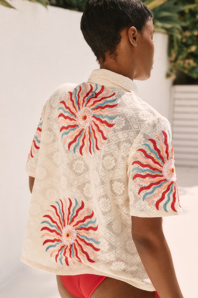 Maaji Cannon Short-Sleeve Buttondown Shirt #2