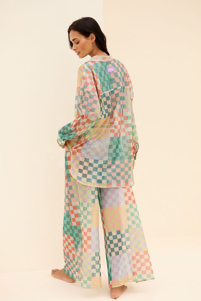 Maaji Chess Manele Buttondown Top #1
