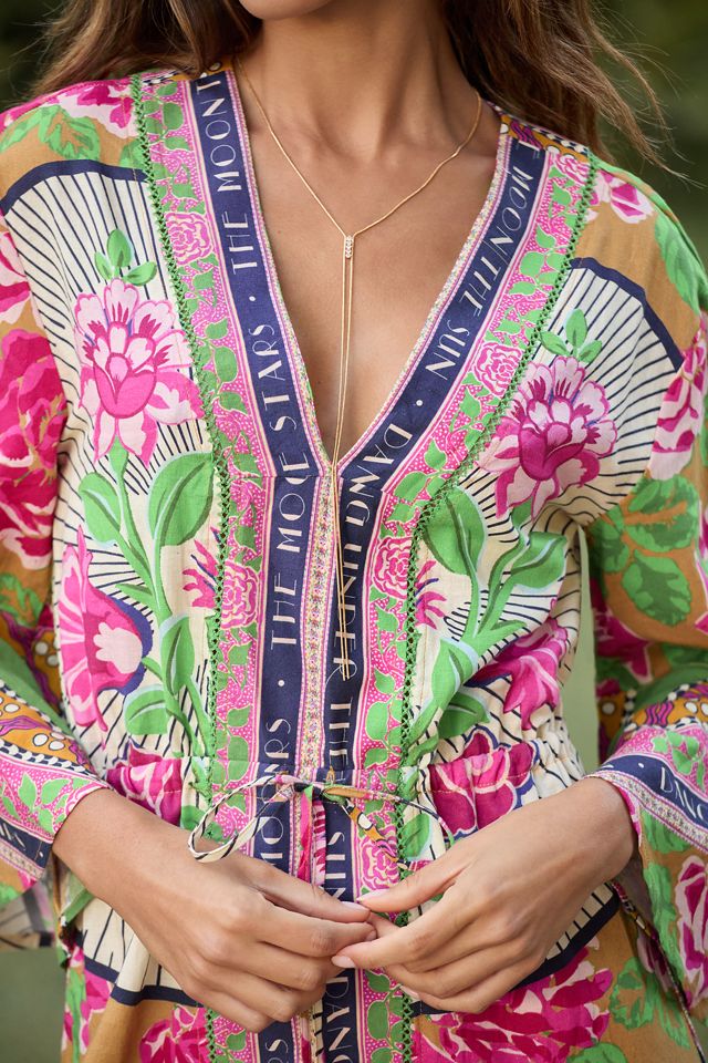 Maaji Cerise Linen Cover-Up Dress #2