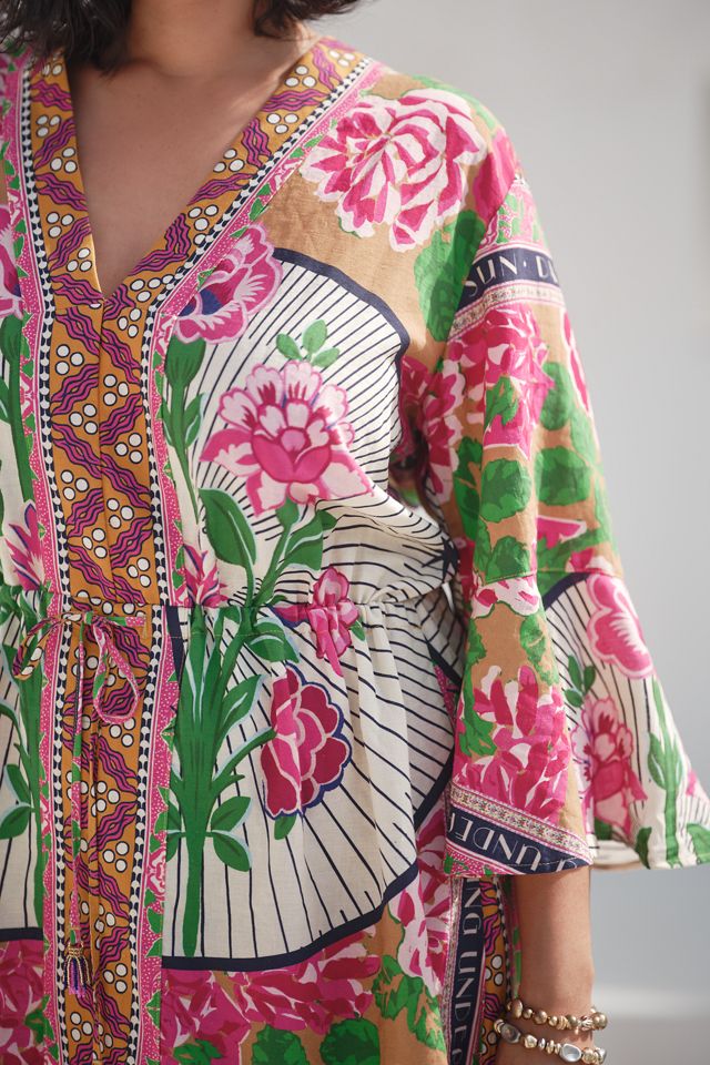 Maaji Cerise Linen Cover-Up Dress #4