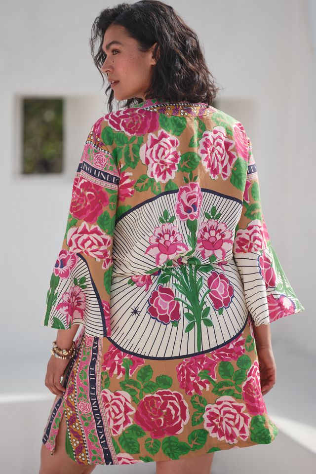 Maaji Cerise Linen Cover-Up Dress #5