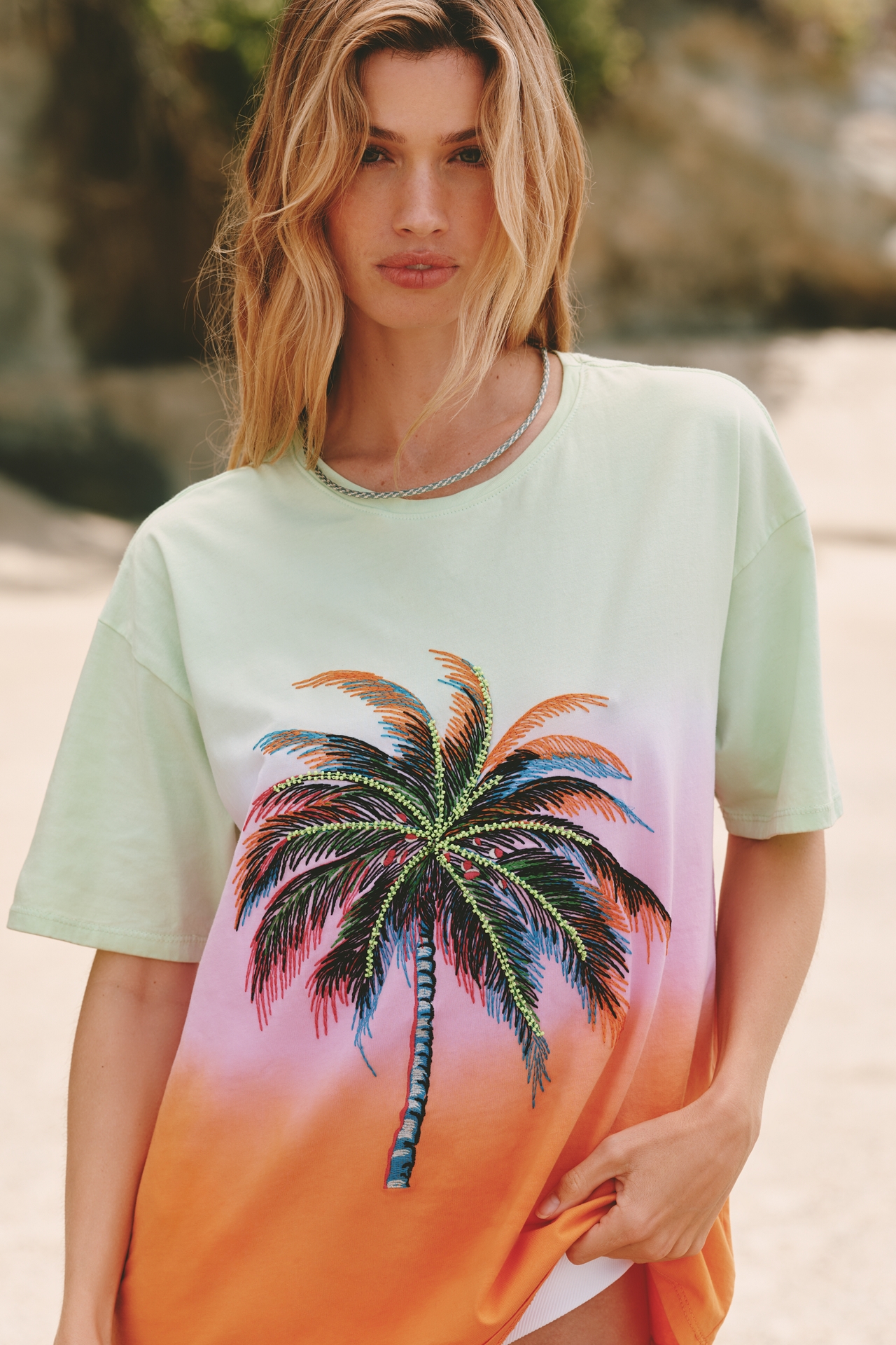 Maaji Azalea Cotton Short-Sleeve Graphic Tee