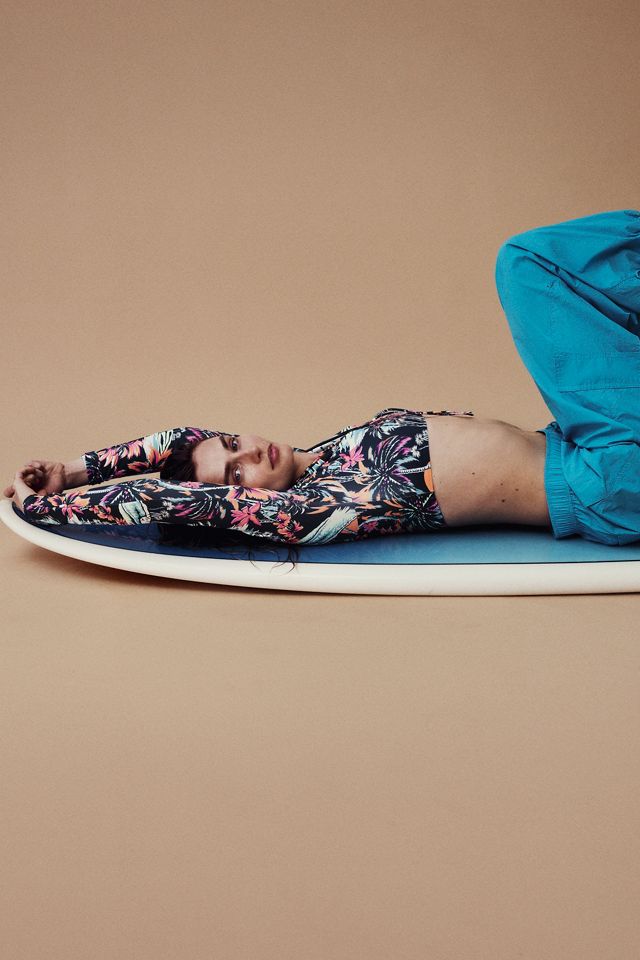 Maaji Verbana Long-Sleeve Crop Swim Top #3