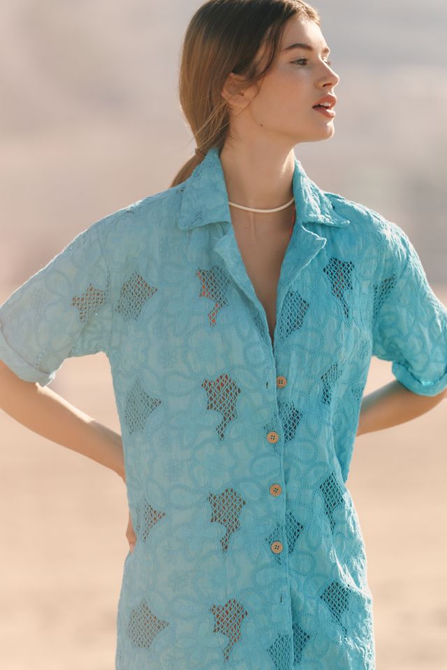 Maaji Sinopia Buttondown Shirt | Anthropologie
