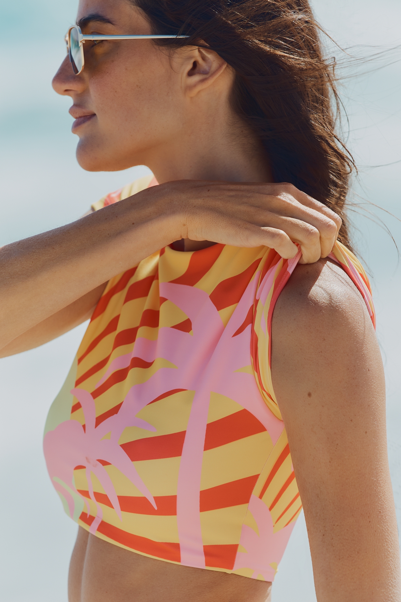 Maaji Jungle Sway Milana Swim Crop Top