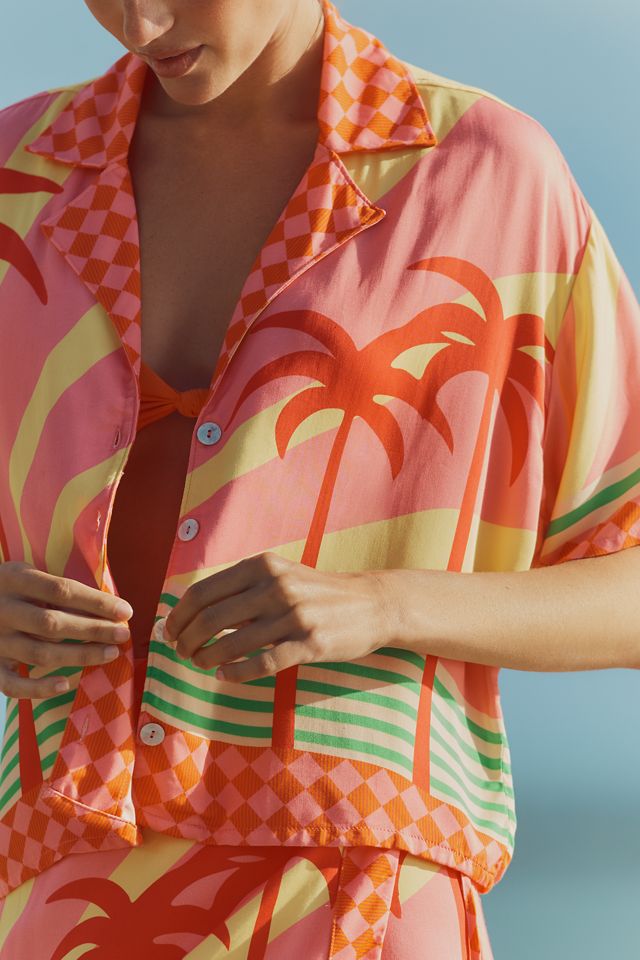 Maaji Jungle Sway Octavia Buttondown Top #1