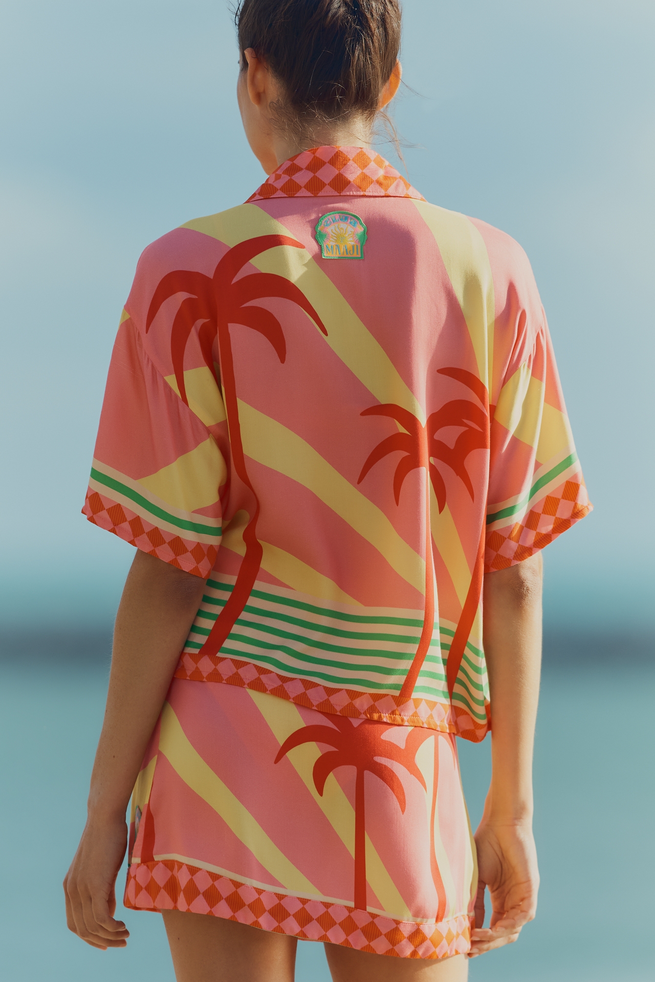 Maaji Jungle Sway Octavia Buttondown Top