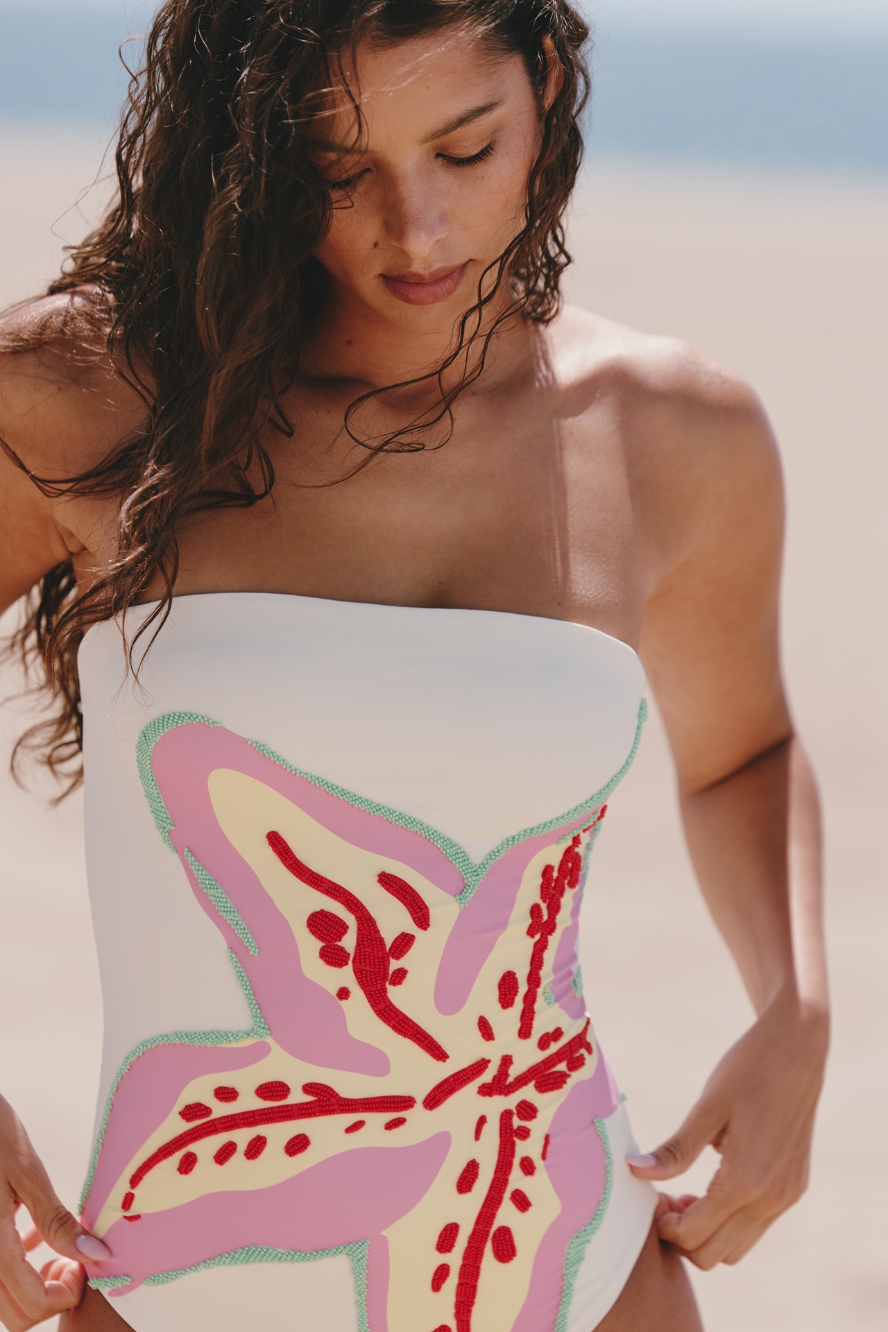 Maaji x Anthropologie Gypsies One Piece Swimsuit