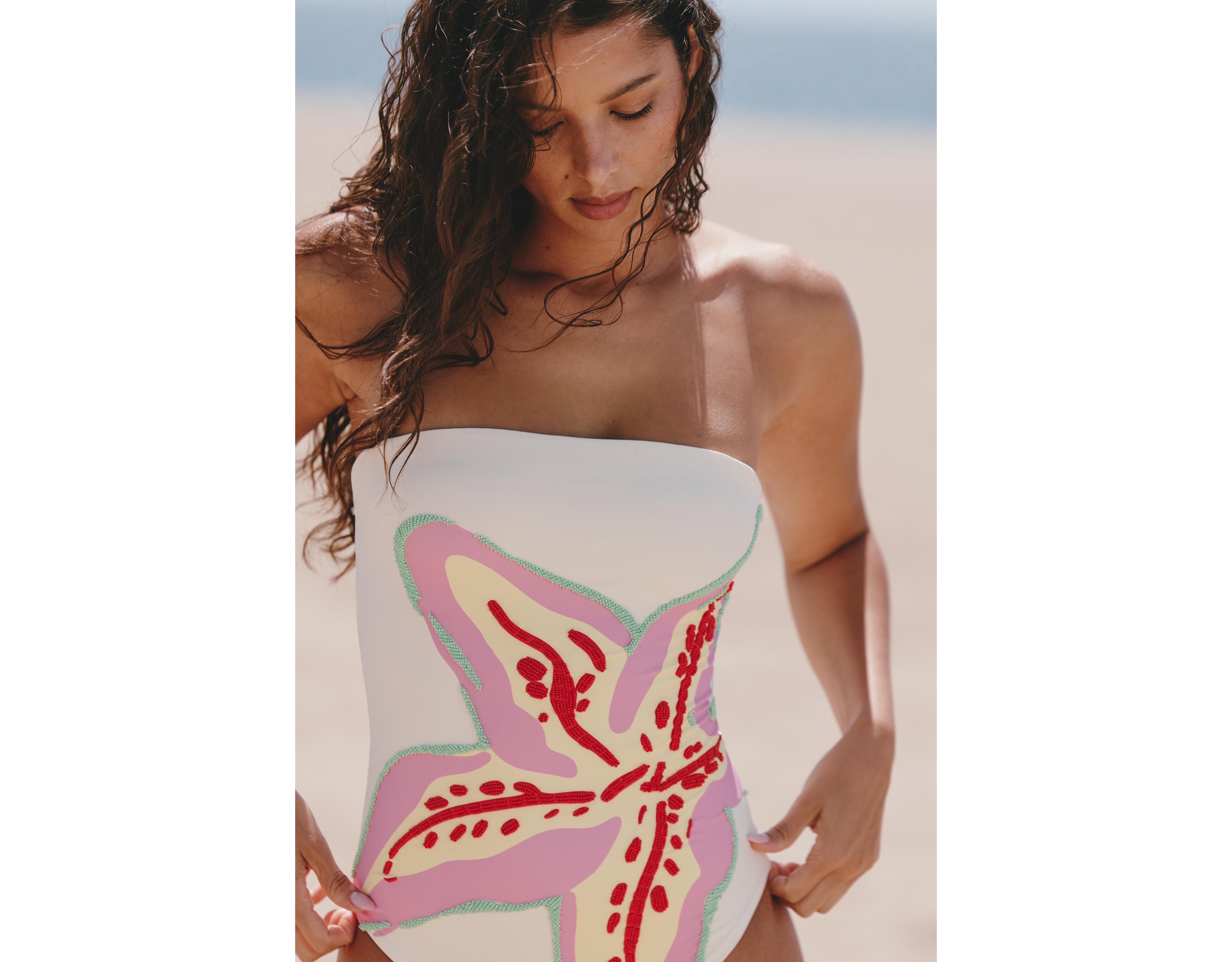 Maaji x Anthropologie Gypsies One Piece Swimsuit