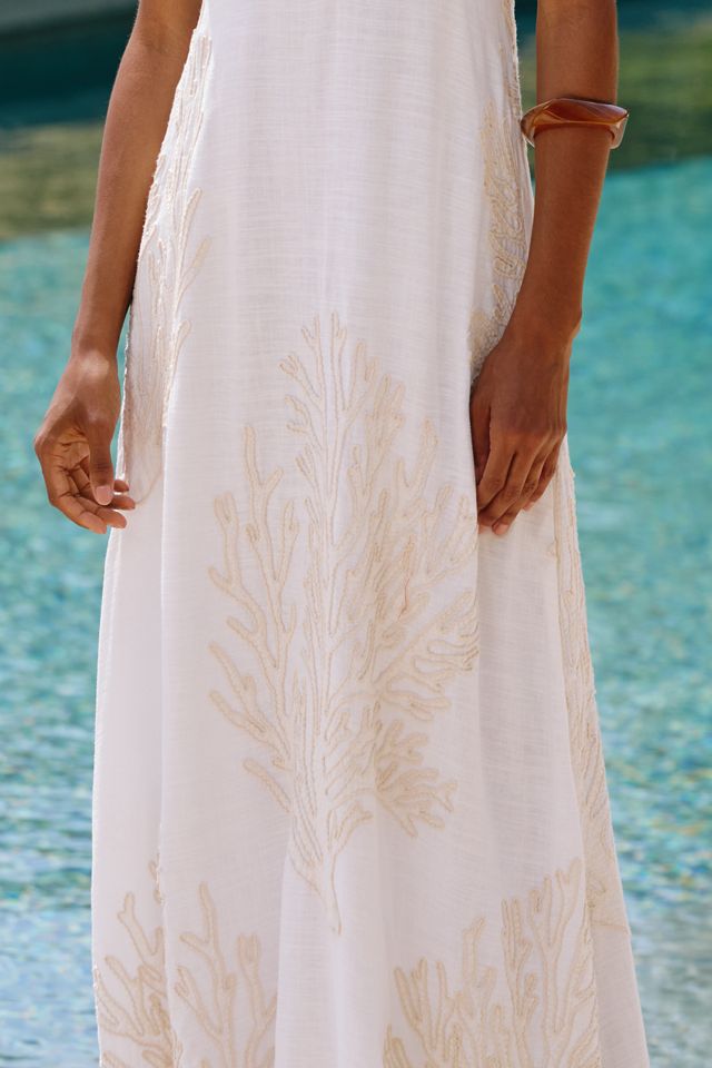 Maaji Sand Sunset Coraline 100% Cotton Midi Dress #3