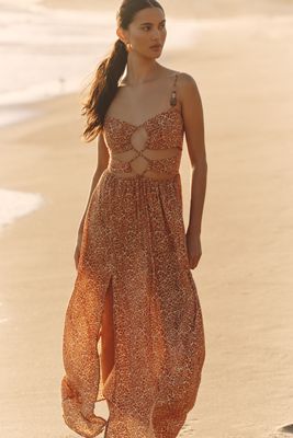 Maaji Lush Safari Taisi Midi Dress