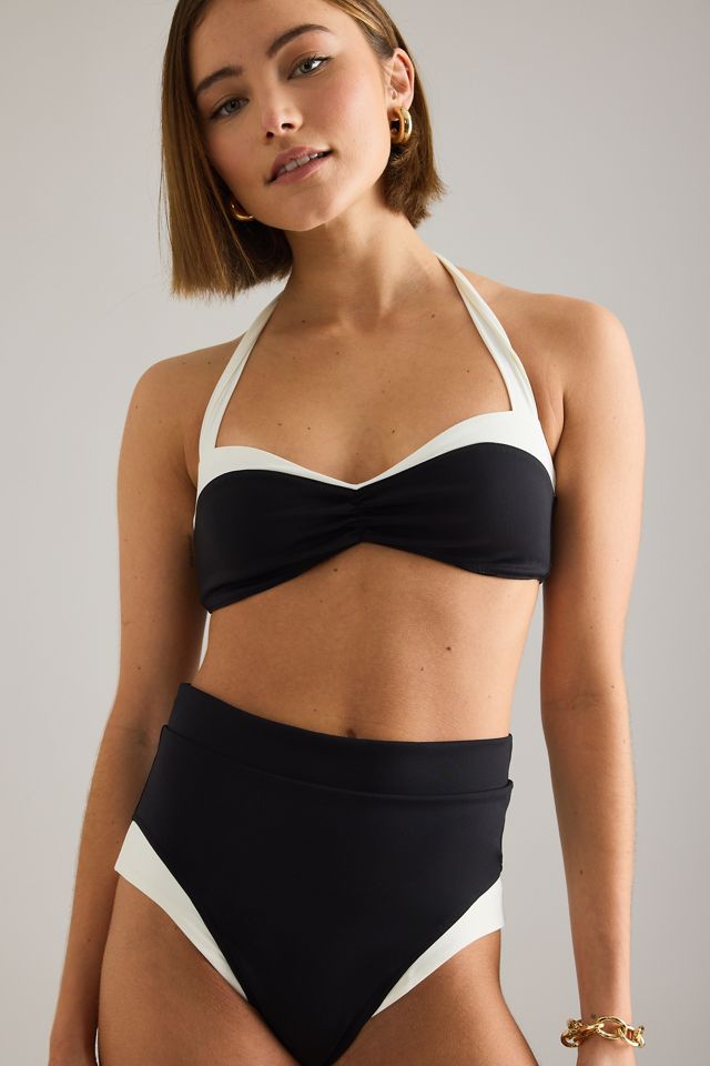 Braguitas de Bikini de Talle Alto Away That Day Cote D'Azur #3