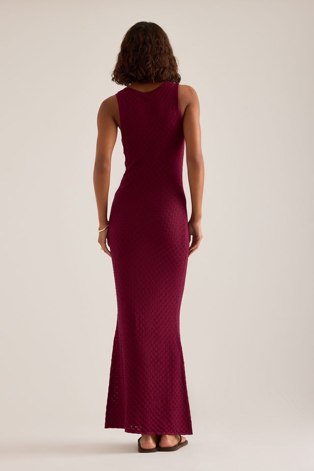 Vestido Maxi con Escote Pronunciado de Crochet Dominica Away That Day #4