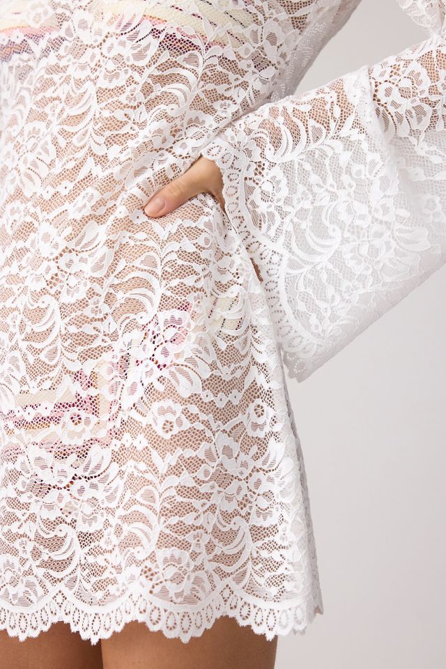 Away That Day Lace Mini Dress #2