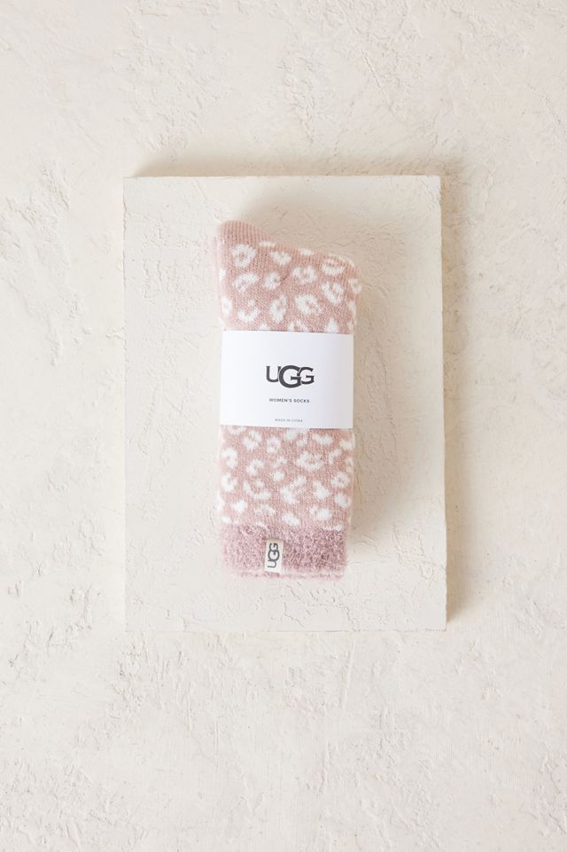 UGG Leopard Fleece Socks #1