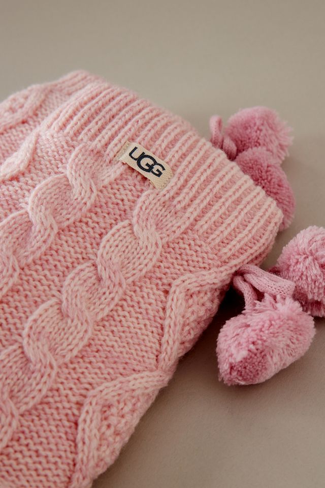 UGG Pom Fleece Cable Knit Socks #1