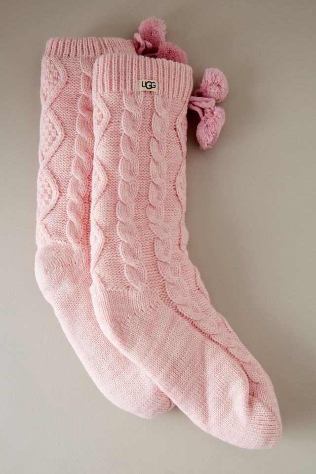 Ugg cable clearance knit socks