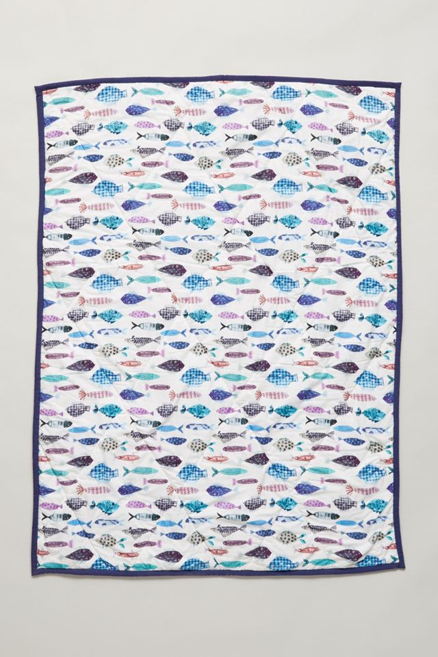 Nautical Navigation Toddler Quilt #2