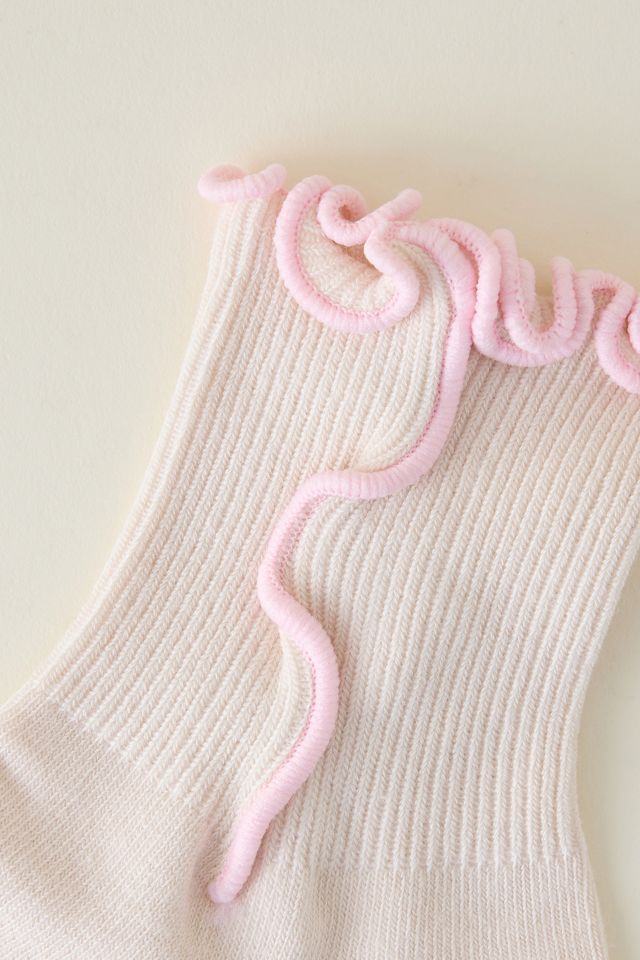 Chaussettes Hansel From Basel à volants #1