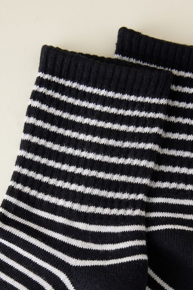 Stripe Crew Socks #1