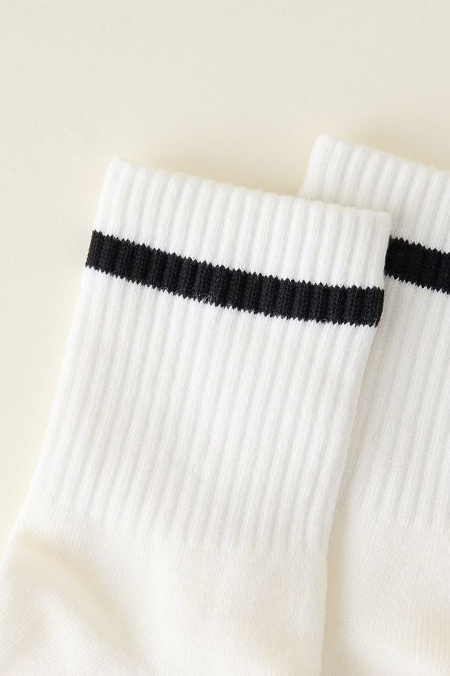 Daily Practice Stripe Crew Socks #1