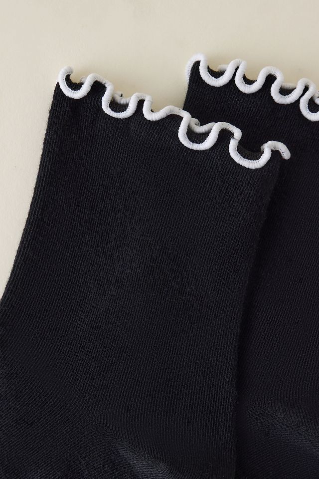 Ruffle Crew Socks #1