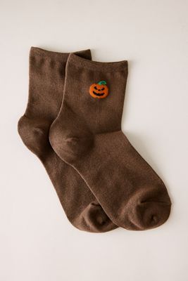 Halloween-Symbol Strick-Hosensocken