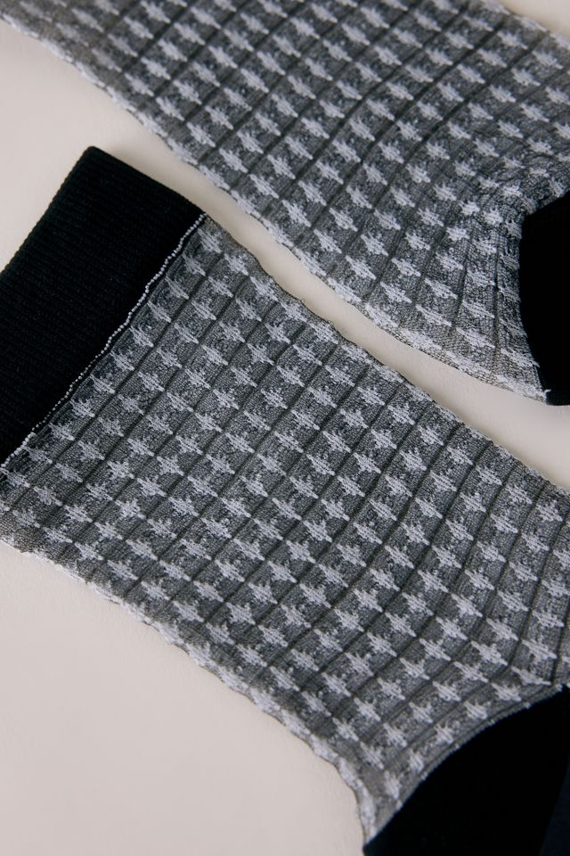 Sheer Textured Socks #1
