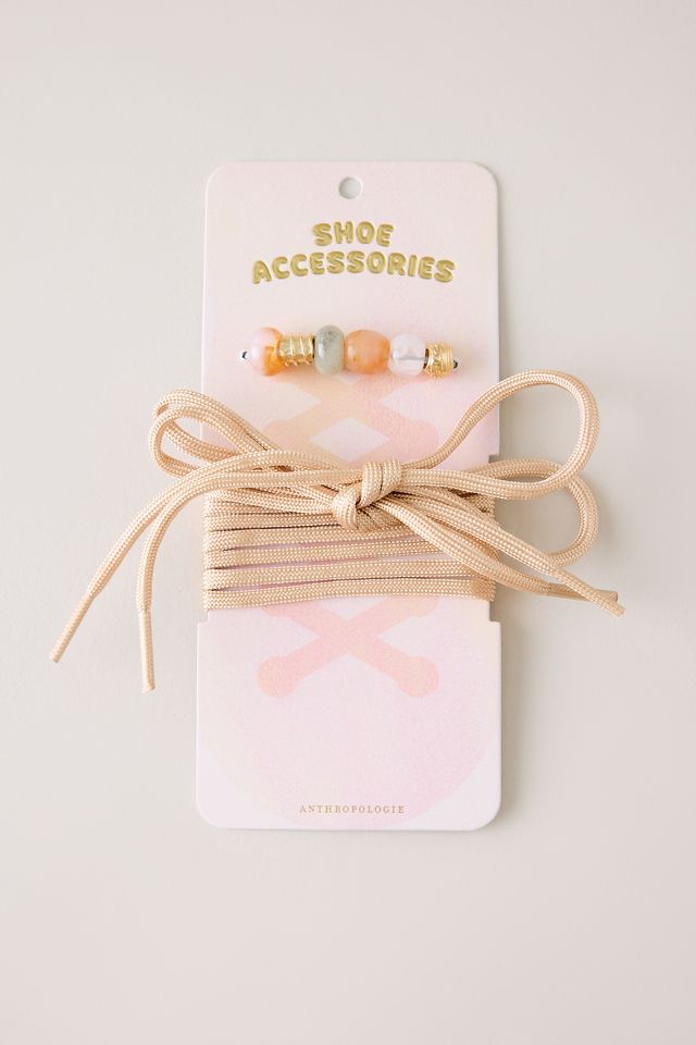 By Anthropologie Buntes Charm- & Schnürsenkel-Set #1