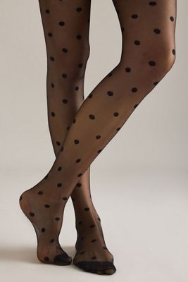 By Anthropologie Collant a Pois