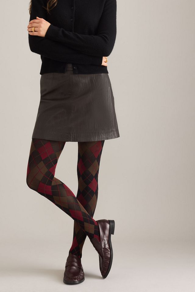 Collants à motif losange By Anthropologie #2