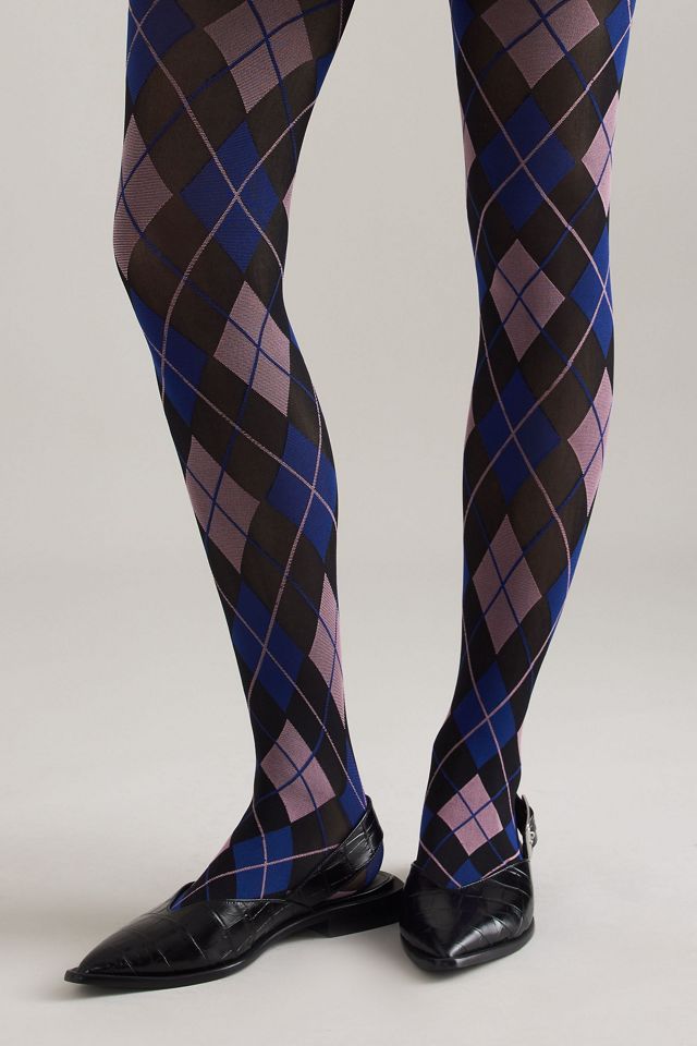 By Anthropologie Argyle-Strumpfhosen #1