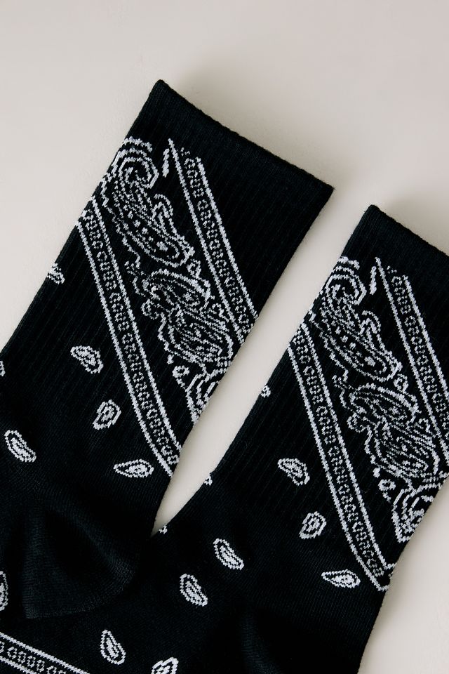 By Anthropologie Ribbed Bandana Trouser Socks #1