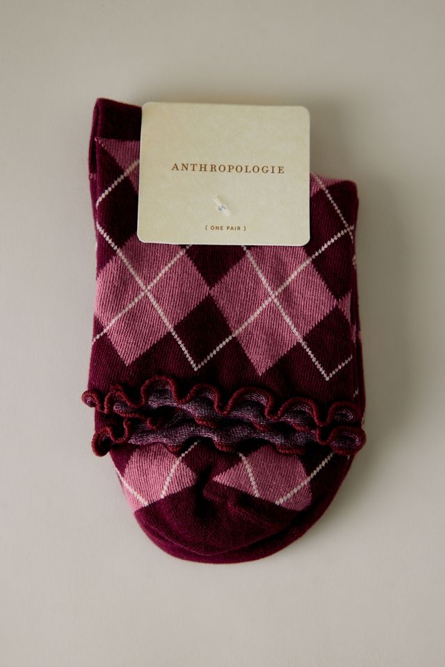 Calcetines con Volantes de Rombos By Anthropologie #2