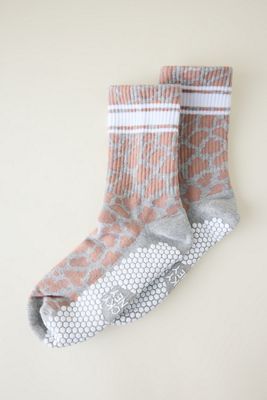 Lucky Honey Animal Print Griffsocken