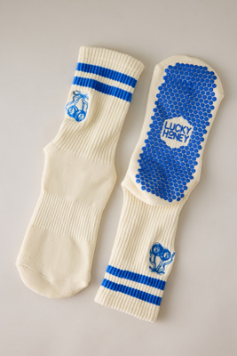 Lucky Honey Elle Icon Grip Socks