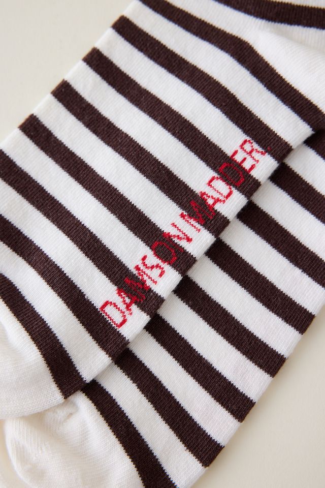 Damson Madder Knee-High Stripe Socks #1