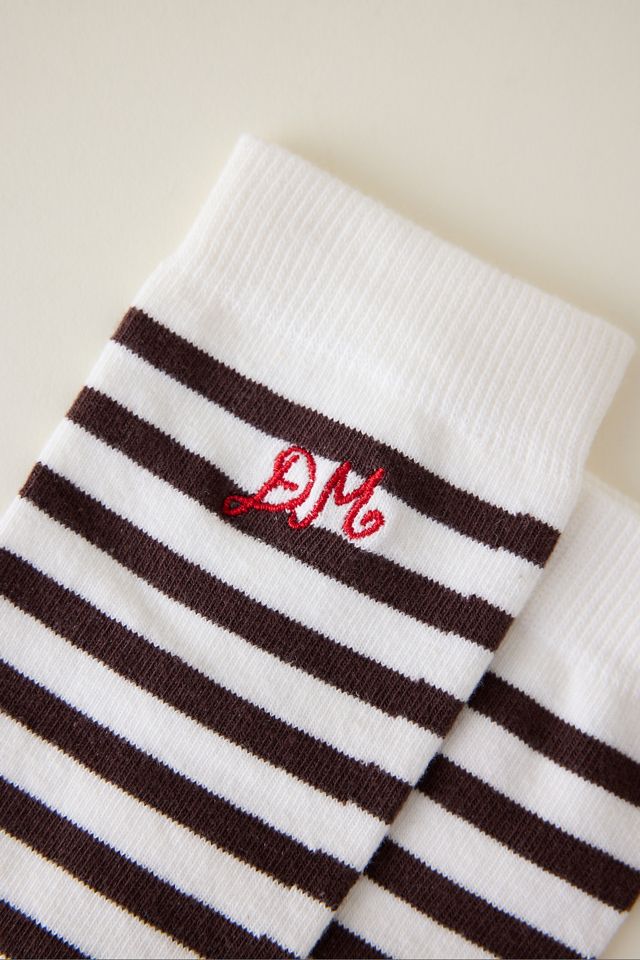 Damson Madder Knee-High Stripe Socks #2