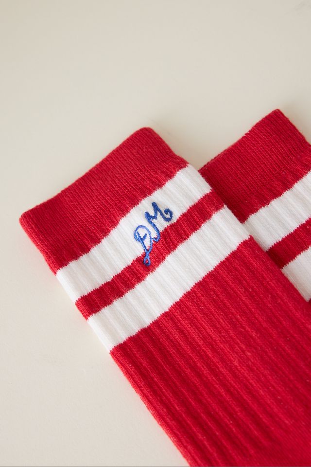 Calcetines Deportivos Damson Madder Hasta la Pantorrilla #1