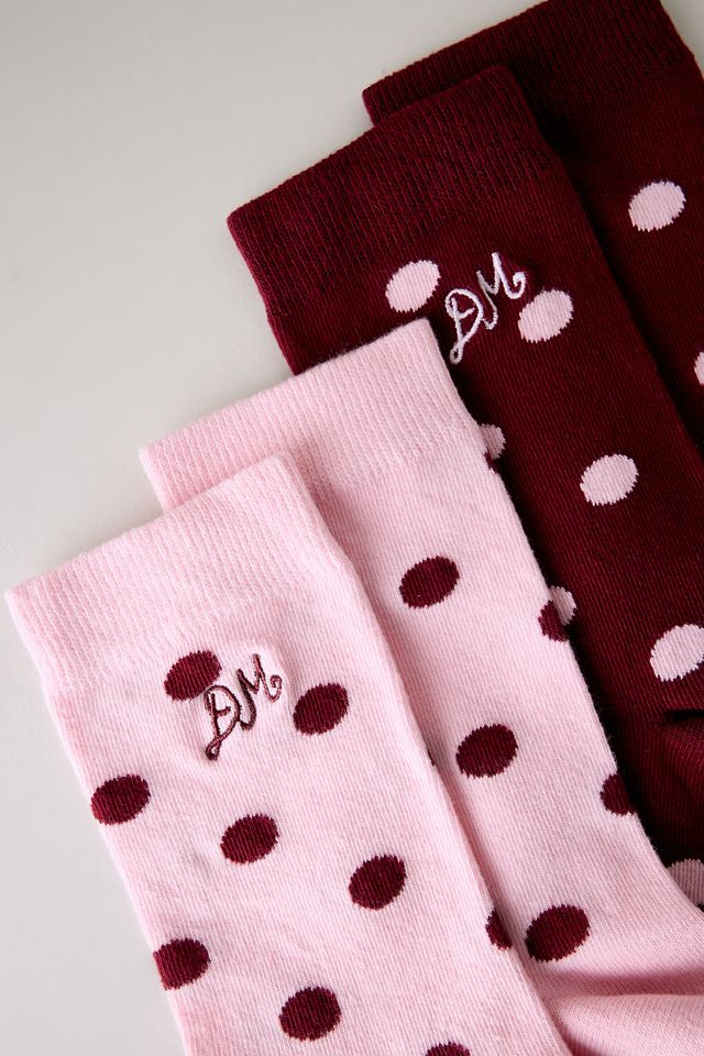 Chaussettes à pois Damson Madder, lot de 2 #1