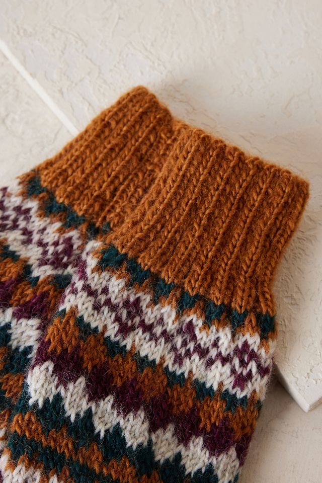 Bibico Patterned Wool Socks #1