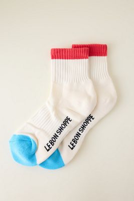 Le Bon Shoppe Colourblock Girlfriend Socks