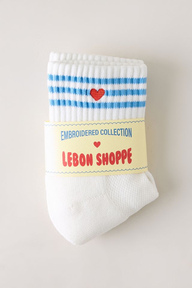 Le Bon Shoppe Herzstreifen-Socken #2