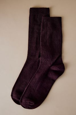 Ribbed Trouser Socks