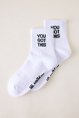 Soxygen You Got This Crew Socks