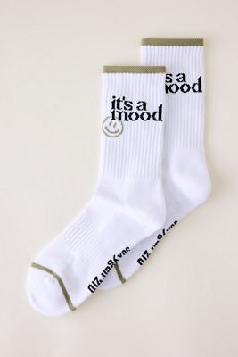 Soxygen It's a Mood Crew Socks