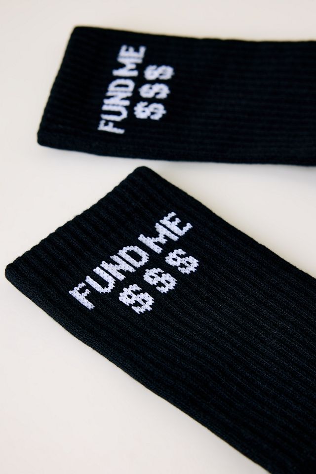 Soxygen Fund Me Crew Socks #1