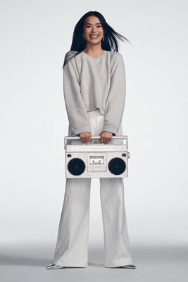 L*space Vincent Pullover Sweatshirt In Grey