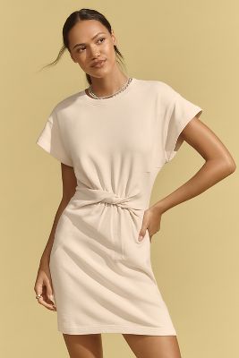 L*space X Anthropologie Short-sleeve Knit Mini Dress